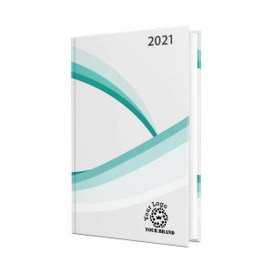 Coverlux Full Colour A4 Diary - White Paper - Day per Page