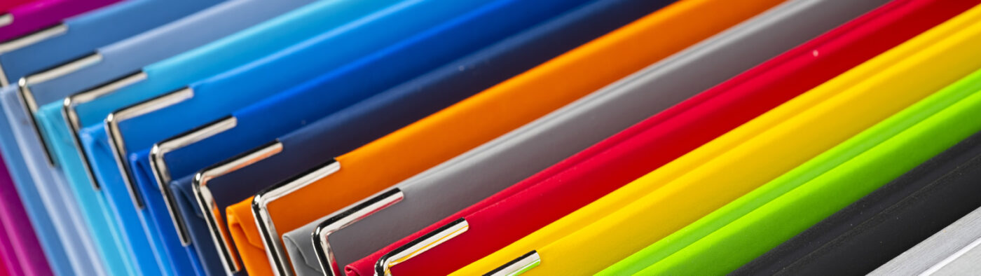 Coloured Diaries and Notebooks