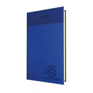 NewHide Horizon Pocket Diary Blue/Royal Blue - Cream Paper - Week to View